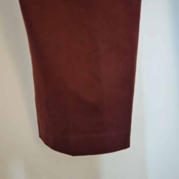 Liverpool Kelsey Trouser Super Stretch Trouser Pants Bourdeaux Burgandy sz 24 - Picture 6 of 14